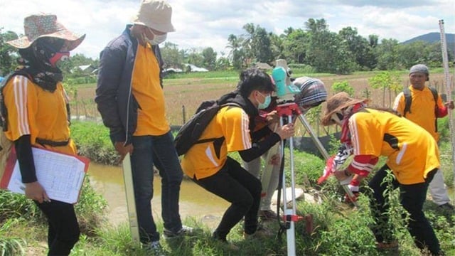 beli tanah sebagian proses pengukuran tanah