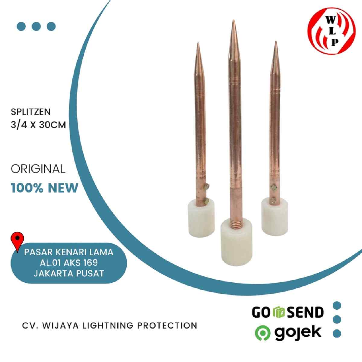 harga penangkal petir splitzen