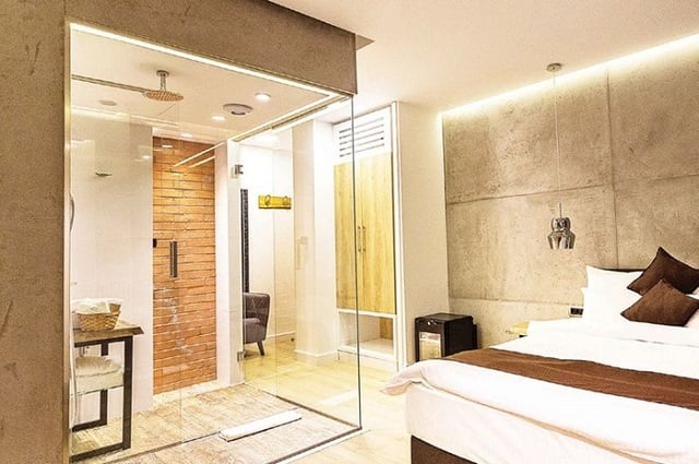 ukuran kamar mandi tidur utama dengan kamar mandi dalam