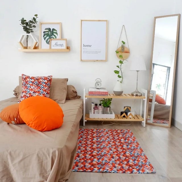 ide desain kamar kost ukuran 3x3 estetik