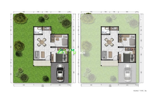 Rumah Subsidi Type 36