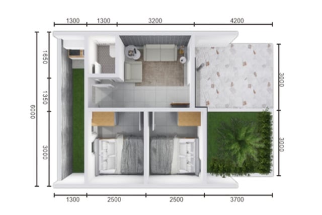 Rumah Subsidi Type 30
