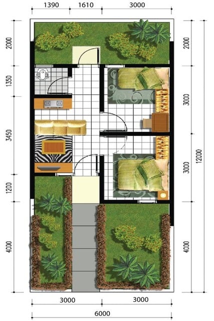 Rumah Subsidi Type 28