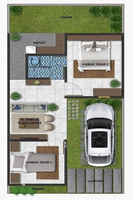 Rumah Subsidi Type 33