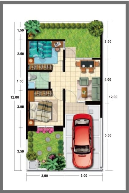 Rumah Subsidi Type 36