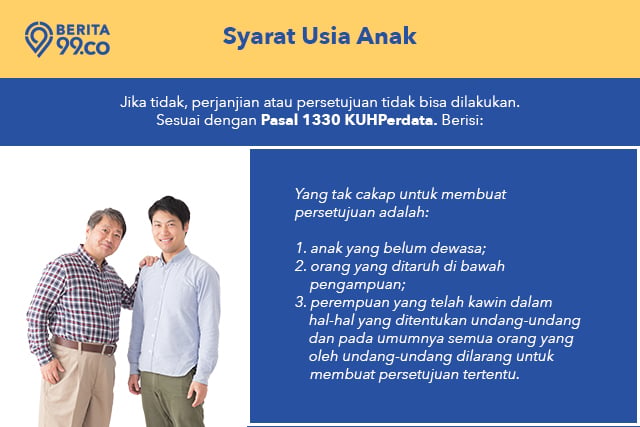 syarat usia anak