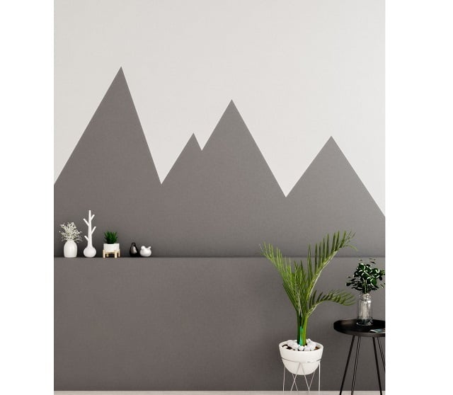 pola gunung untuk interior rumah