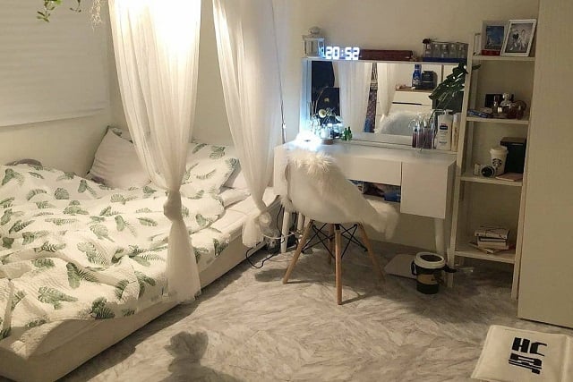 desain kamar tidur korea