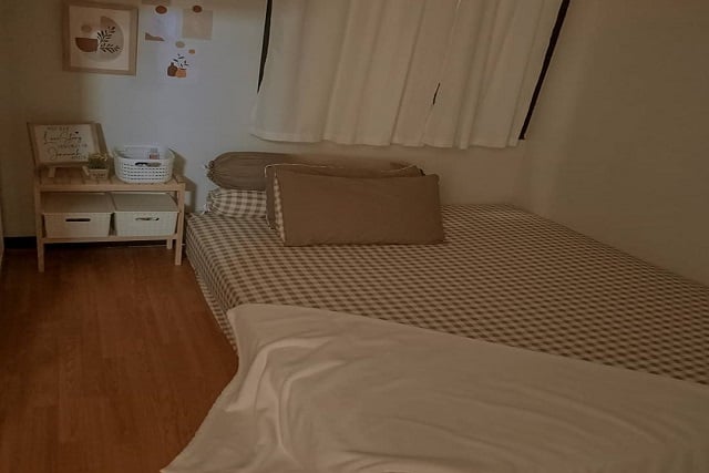kamar tidur lesehan
