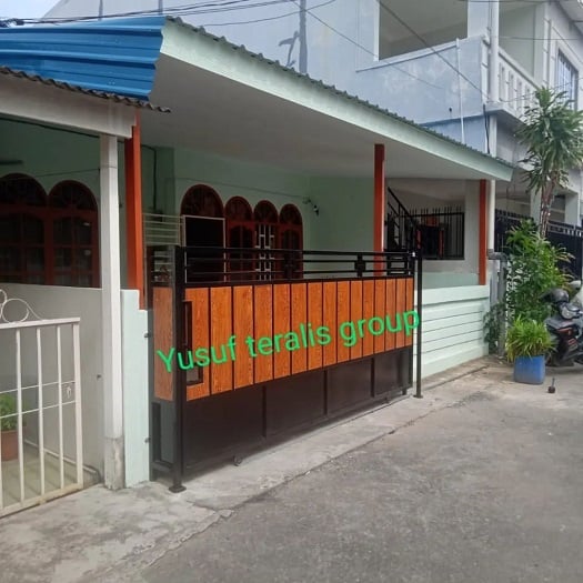 model pagar rumah tembok sederhana
