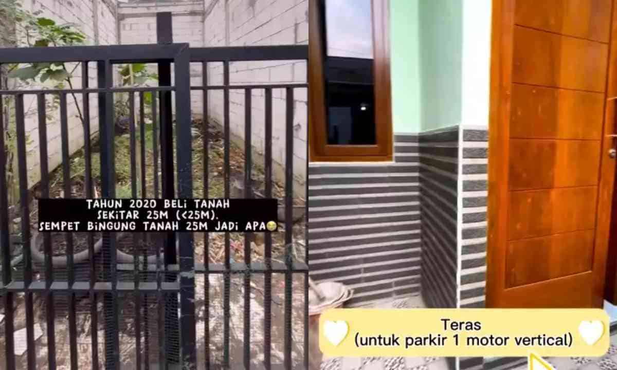 eksterior rumah mungil