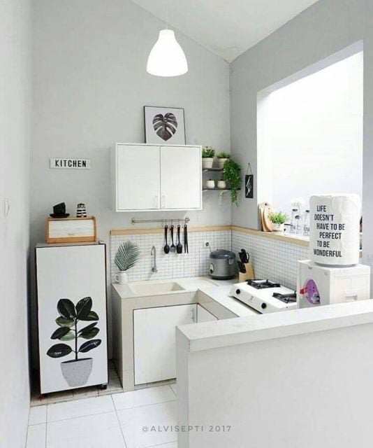 desain dapur kecil