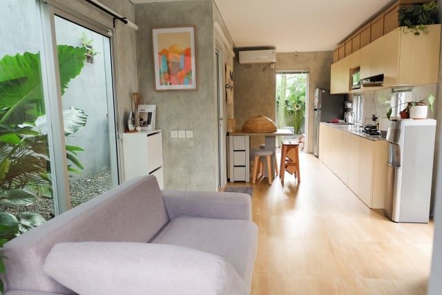 interior rumah het huis