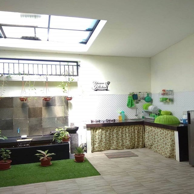 meja dapur cor