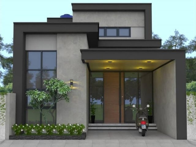 Rumah atap dak minimalis Rumah atap dak minimalis