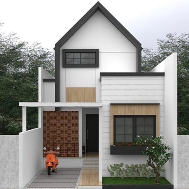 Rumah minimalis atap dak yang estetis Rumah minimalis atap dak yang estetis