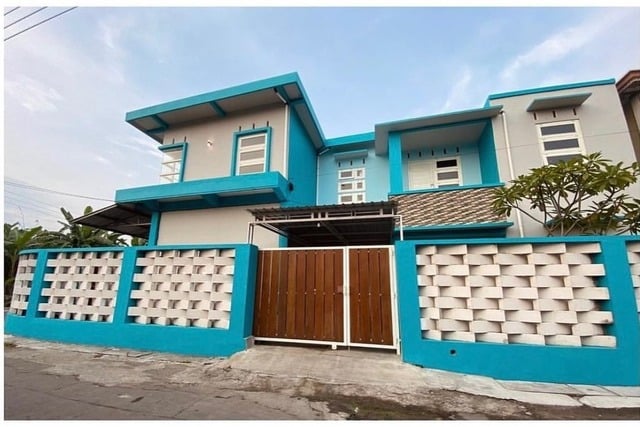 warna cat pagar cerah