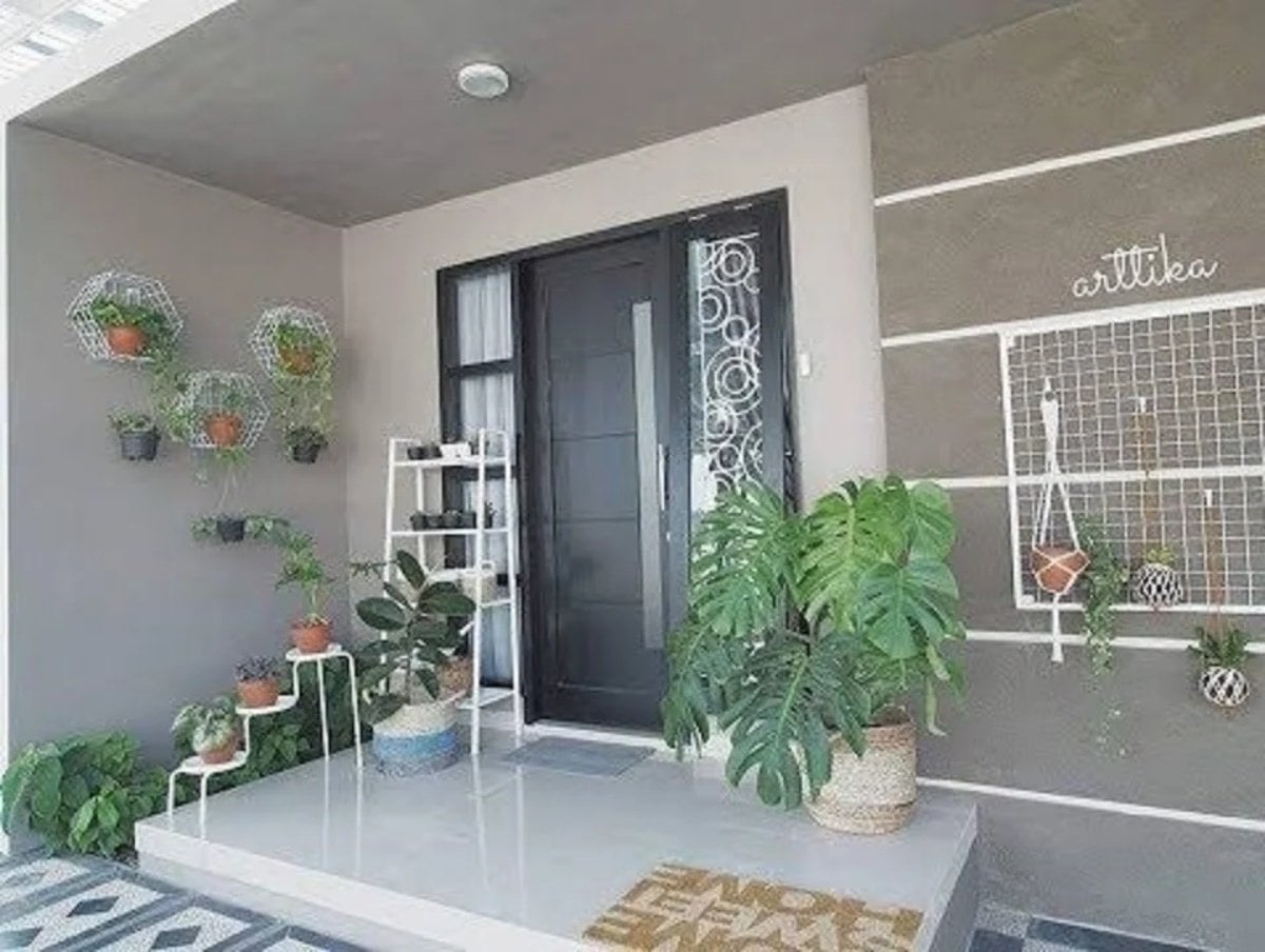 teras rumah modern