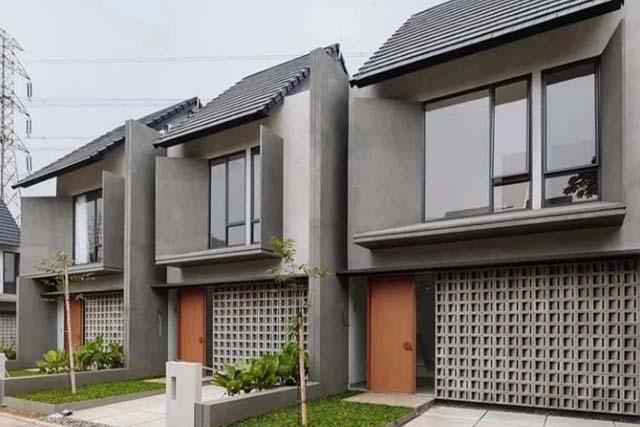 partisi dengan lubang ventilasi tipe nako