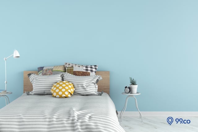 warna cat kamar biru langit crystal