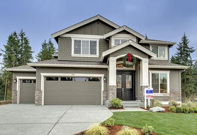 gambar desain american classic house tradisional