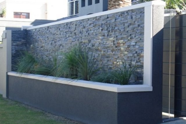 model pagar beton minimalis