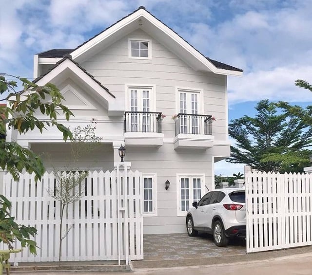 desain rumah american farmhouse