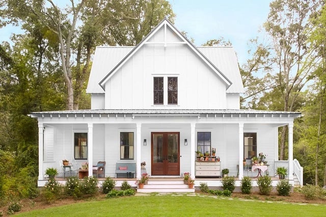 desain rumah american farmhouse minimalis