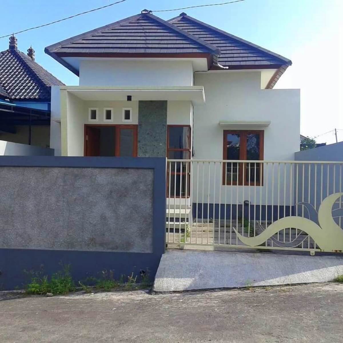 cat pagar abu abu dan krem cat pagar abu abu dan krem