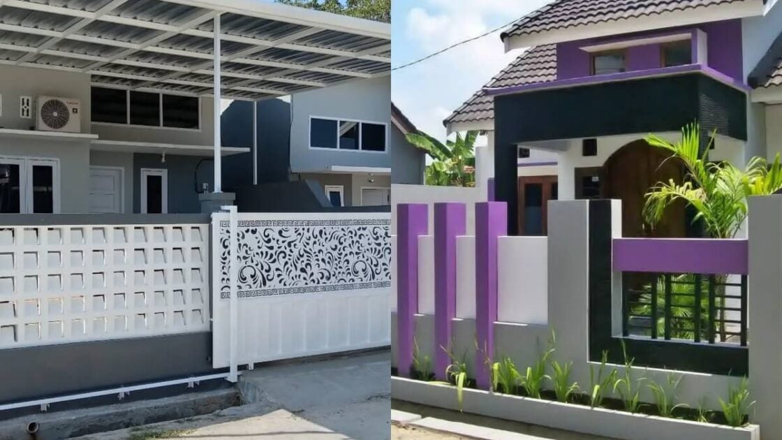 7 Kombinasi Warna Cat Pagar Abu-Abu yang Elegan dan Lagi Tren