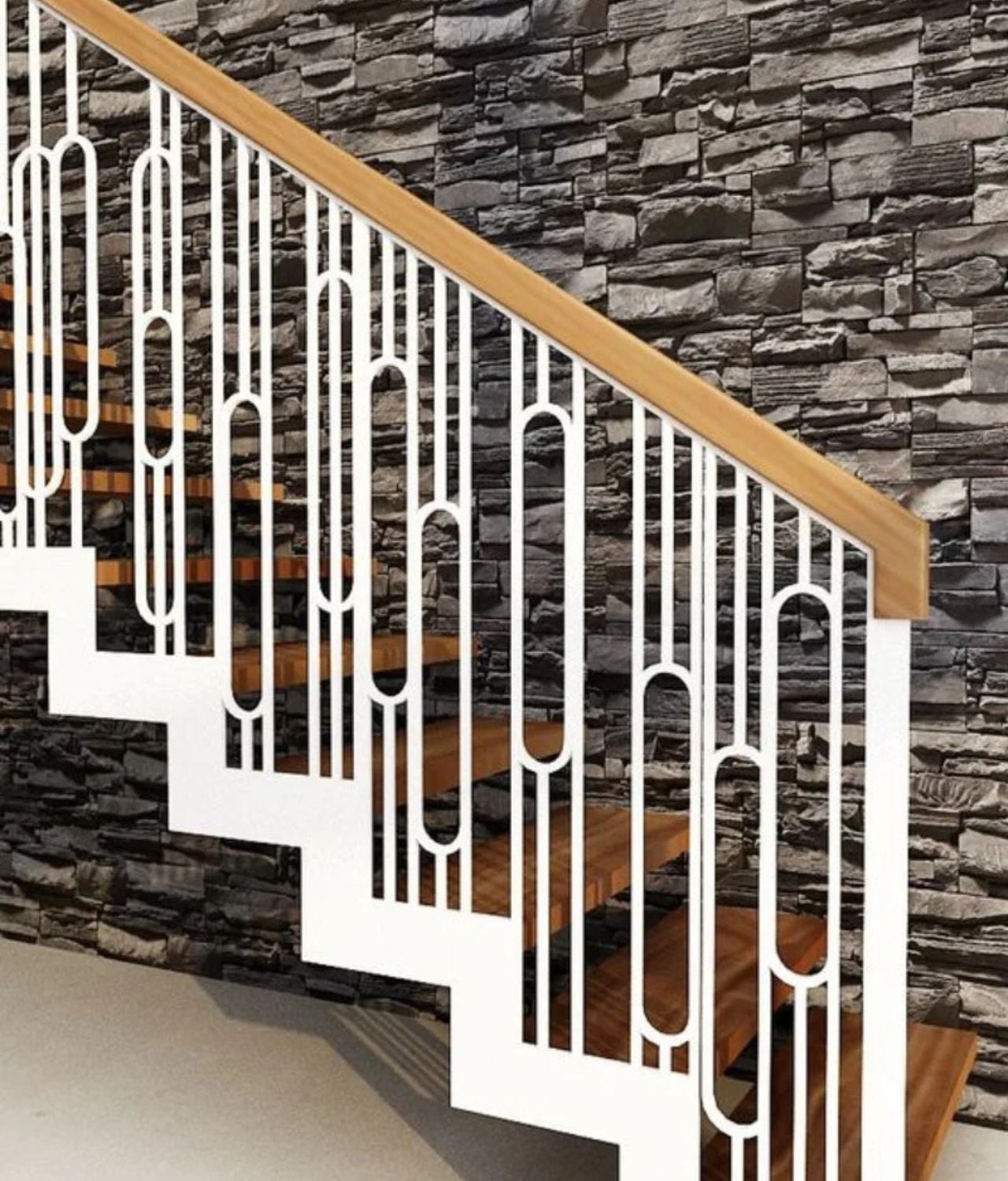 Contoh Railing Tangga Minimalis