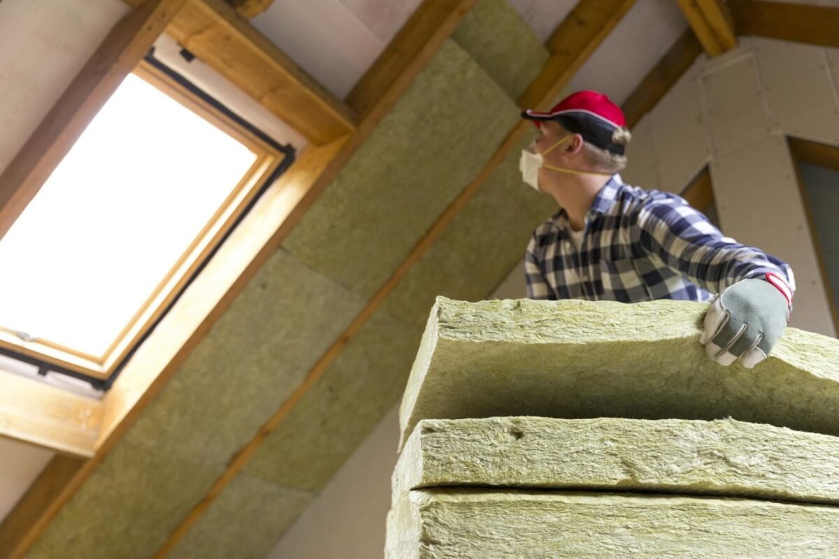 peredam suara hujan atap galvalum glass wool
