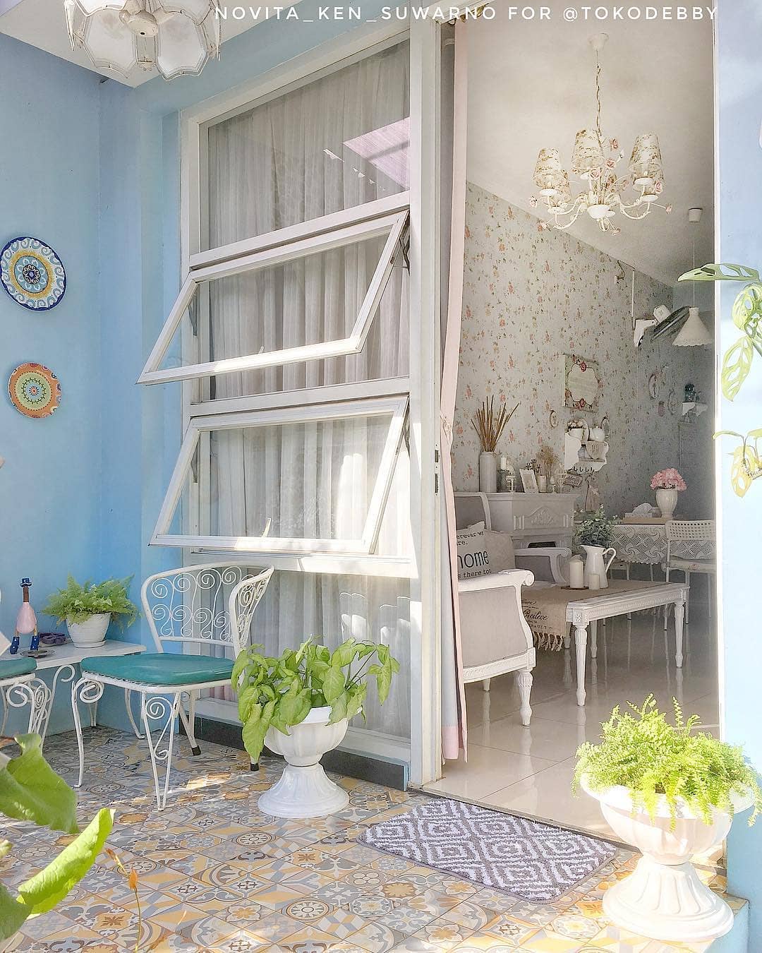 hiasan teras shabby chic hiasan teras shabby chic
