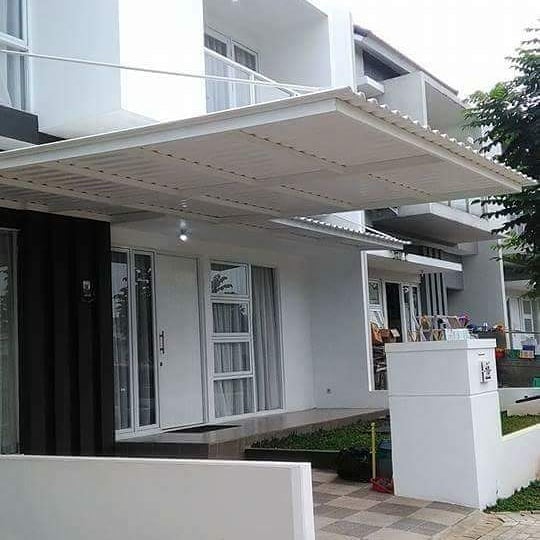 kanopi alderon tanpa tiang