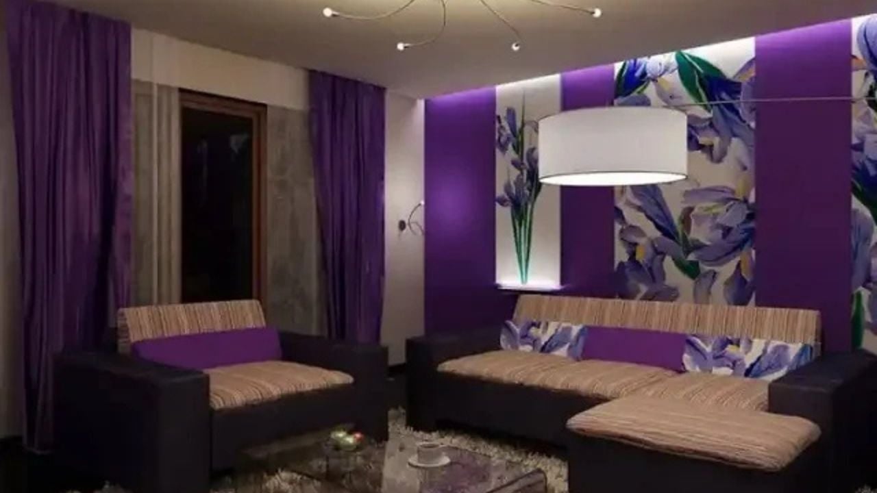 Area Tamu Elegan di Rumah Mewah