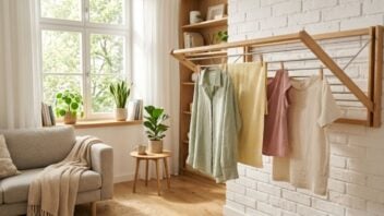 5 Cara Membuat Tempat Jemuran Indoor di Rumah Kecil