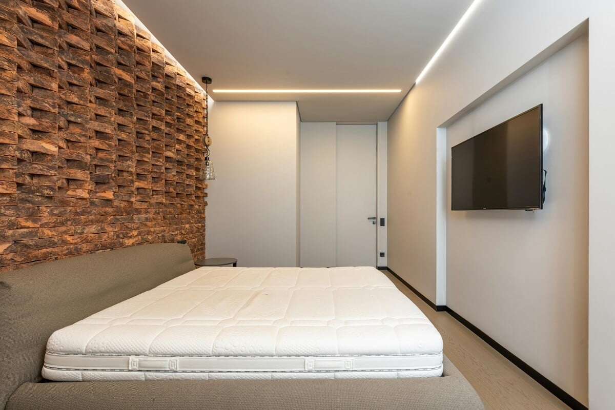 tinggi tv kamar tidur yang ideal tinggi tv kamar tidur yang ideal