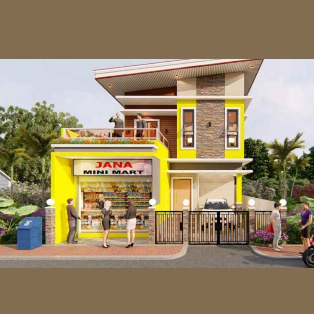 5. Warna Cat Toko Sembako Nuansa Kuning