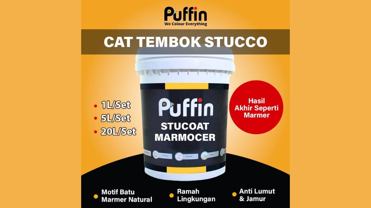 4. Cat Motif Marmer Puffin Stucoat Marmocer