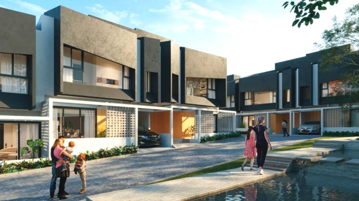 Rumah 120 meter persegi di Yuu at Contempo