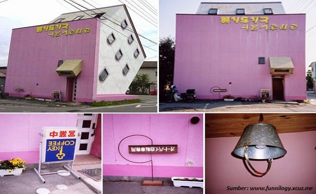 rumah terbalik