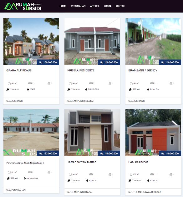 Situs rumahsubsidi.pu.go.id