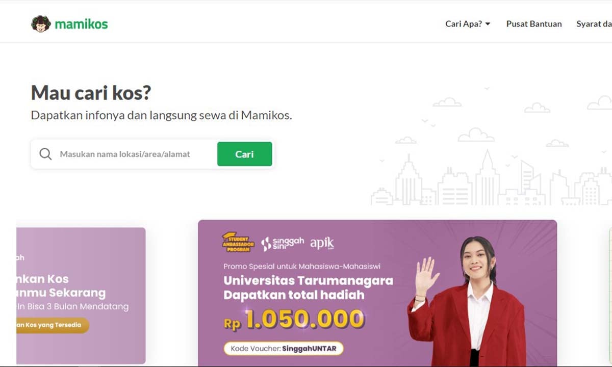 mamikost untuk cari kost