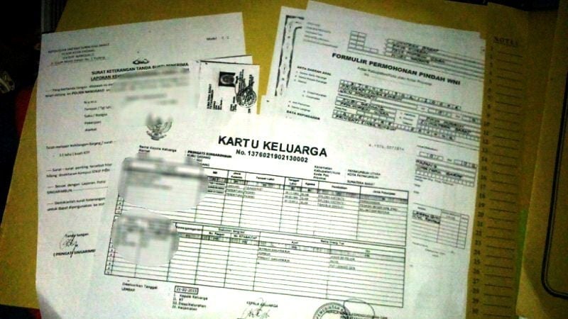 cara mengurus surat pindah domisili
