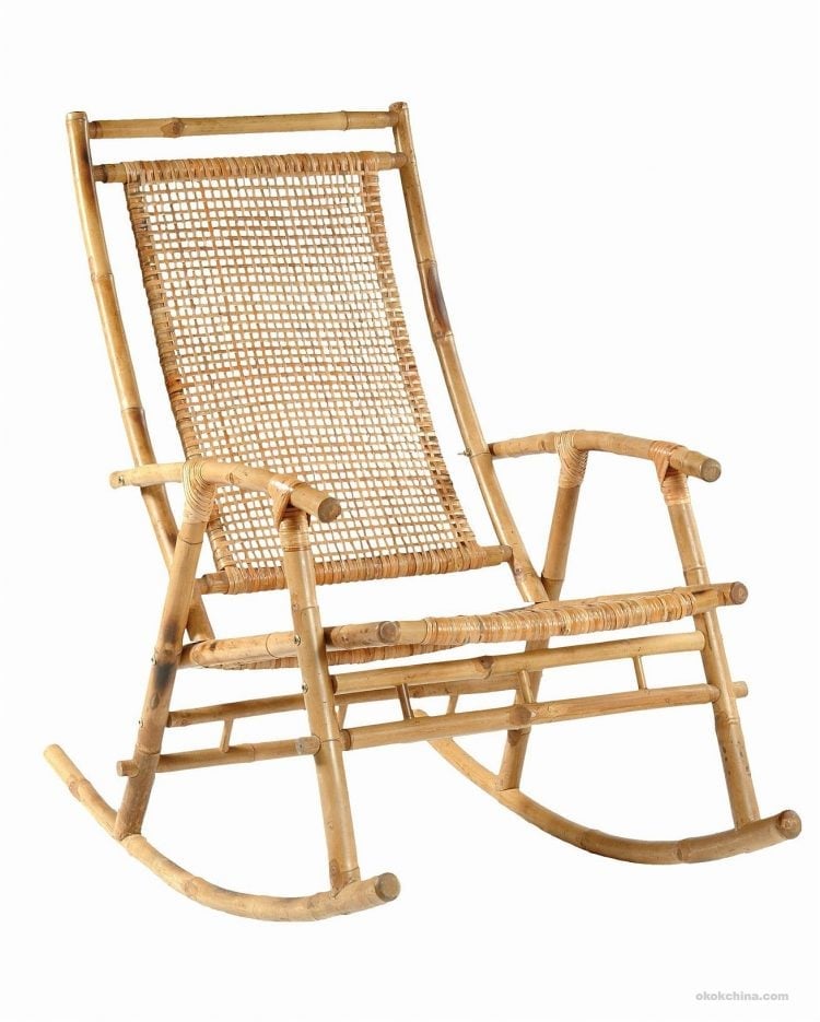 rocking chair bamboo