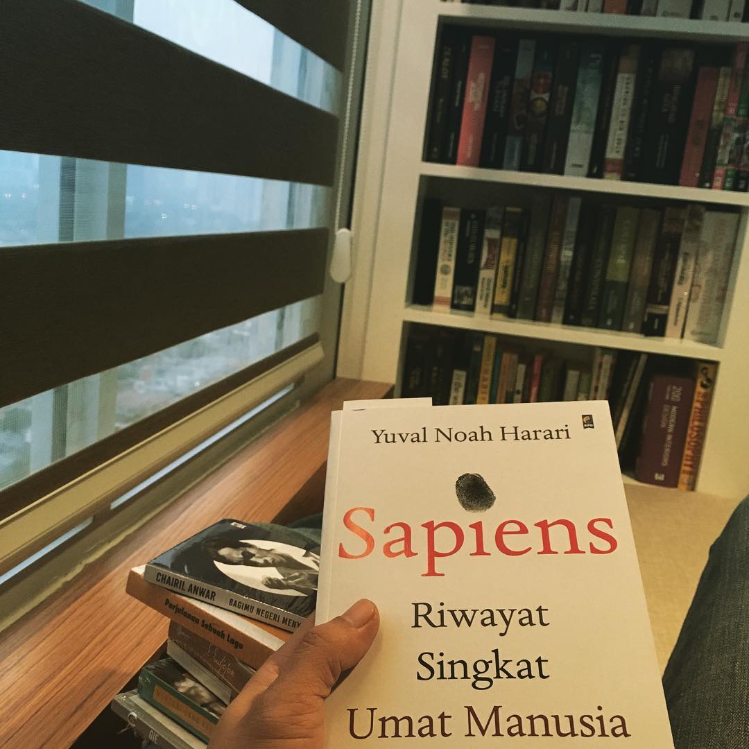 perpustakaan rumah ariel noah