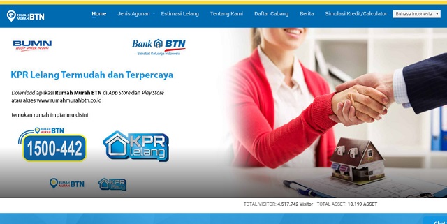 situs lelang rumah