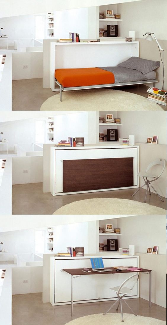 tempat tidur tersembunyi
