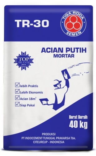 harga semen putih tiga roda