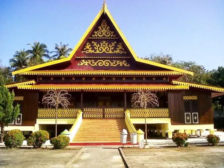 atap rumah khas bengkulu
